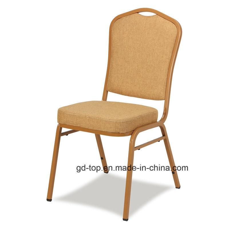 Top Furniture Foshan Factory Metal Hotel Furniture Banquet Chair