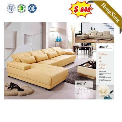 Antique Classical Modern Home Living Room L Shape Sectional Chaise Lounge Corner Recliner Sofa Leather Sofa Furniture&#160;