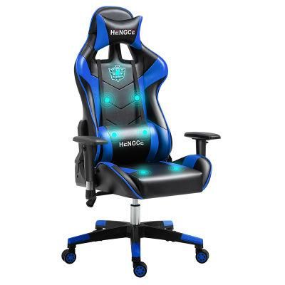 Customized China Supplier Recliner Massage E-Sport Computer Racing Gaming Chair with Lumbar Support