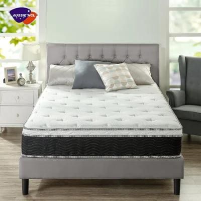 Foshan Factory Cooling Gel Memory Foam Mattresses Full Inch Comfort Latex Sponge Pocket Spring Mattress