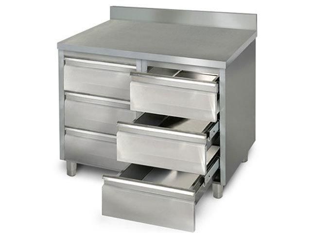Durable Structure Kitchen Equipment Cabinet with 6 Grids in Good Quality