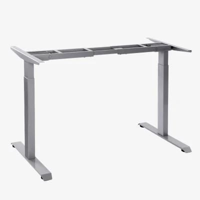 Sit to Stand Two Leg Standing Electric Height Adjustable Computer Laptop Desk