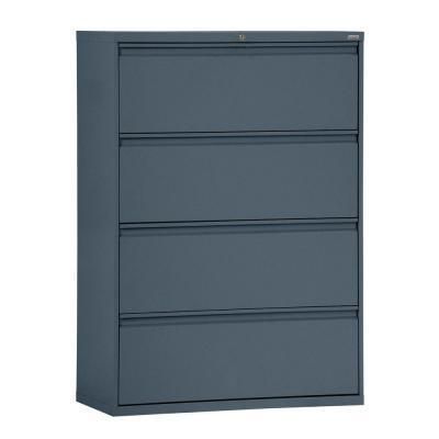 Modern Style Office Steel Furniture 4 Drawer Lateral Filing Cabinet