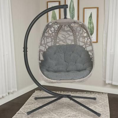 Modern Balcony Hanging Chair Hanging Egg Swing Chair with Stand