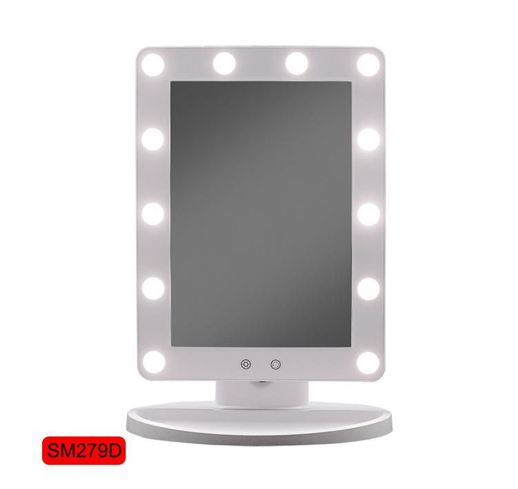 Personal Care Hollywood Makeup Mirror with Dimmer Stage and Flat Lights