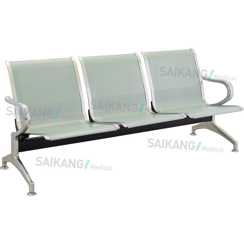 Ske008 Modern Salon 3-Seater Airport Lounge Waiting Room Chair