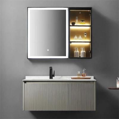 Hot Sell Waterproof Modern Bathroom Furniture Luxury Vanity Sink Sets Wall Mounted Clearance Bathroom Cabinets and Vanities