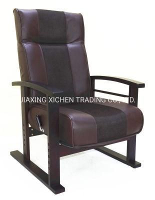 Modern Brown Leather Leisure Recliner Office Chairs
