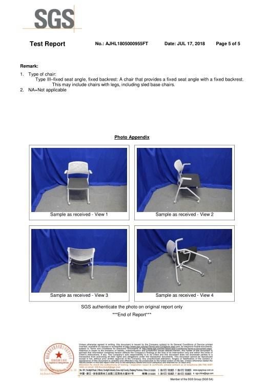 ANSI/BIFMA Standard Modern Office Use Folding Plastic Chair