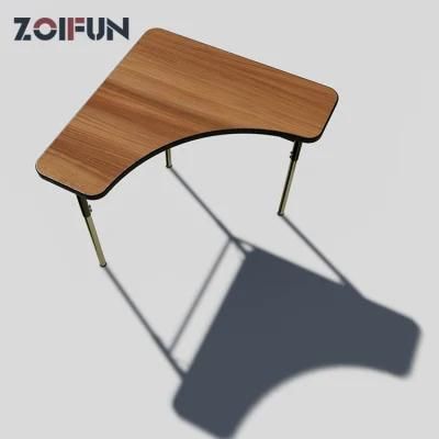 High Quality Modern Wooden Activity Table; Stable Clover Sunday School Classroom Furniture