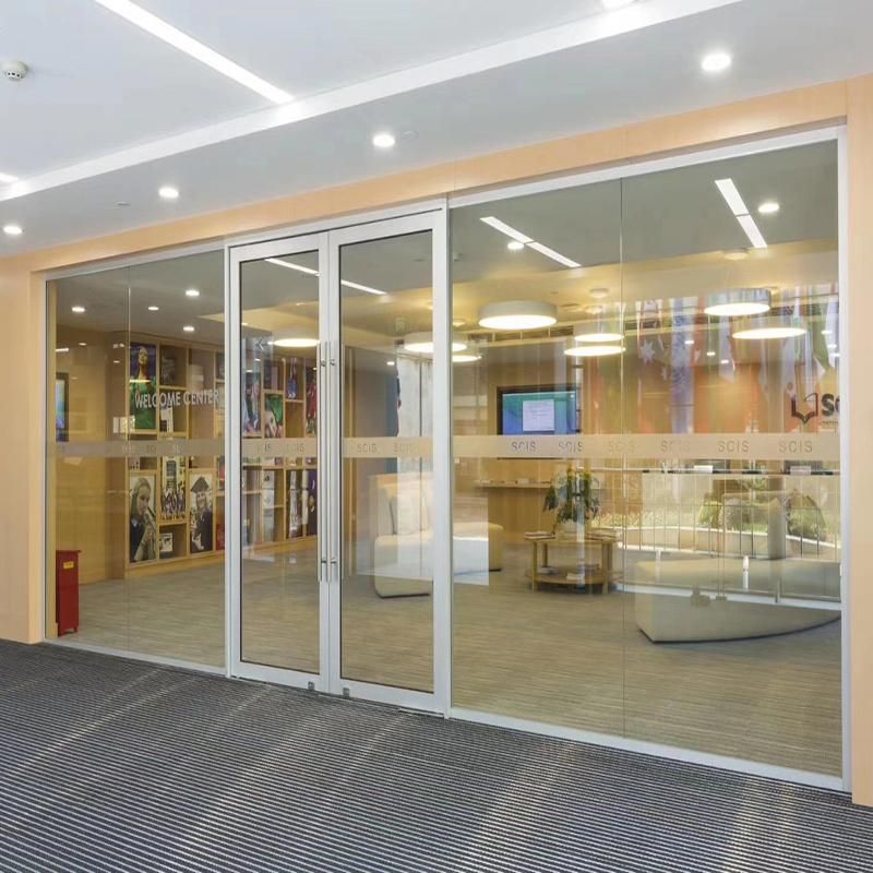 Office Partition, Wall Width 30mm, Aluminum Frame Glass Wall