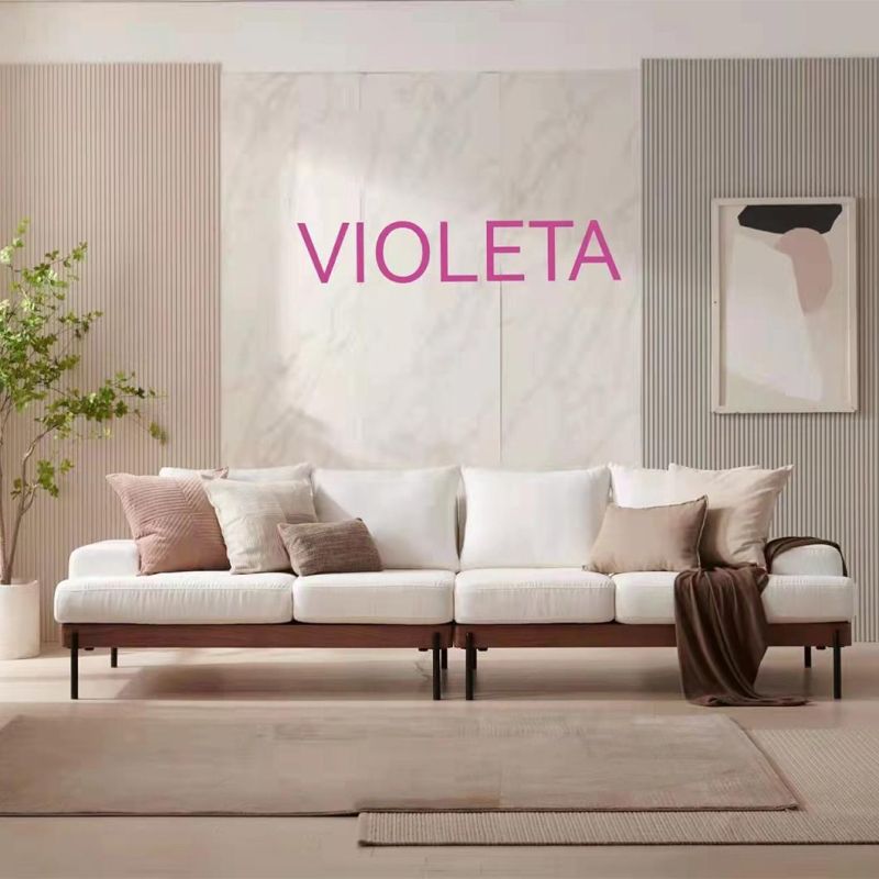 One-Stop Solution Customized Modern Design 1 2 3 Seater Fabric Upholstered PU Leather Living Room Sofas for Home