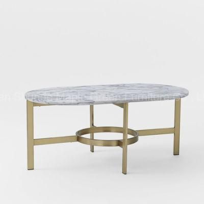 Modern Nature Marble Top Tea Table for Hotel Furniture