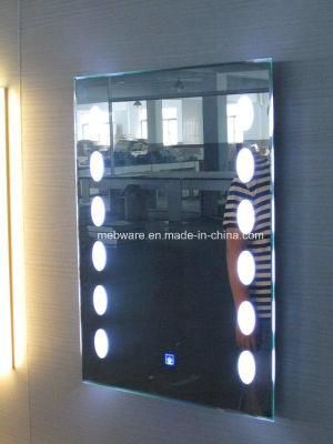 2022 Hot Sell Wall Cosmetic Bathroom LED Lighted Mirror