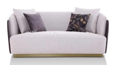 Modern Living Room Home Reception Leisure Fabric Corner Recliner Leather Sofa