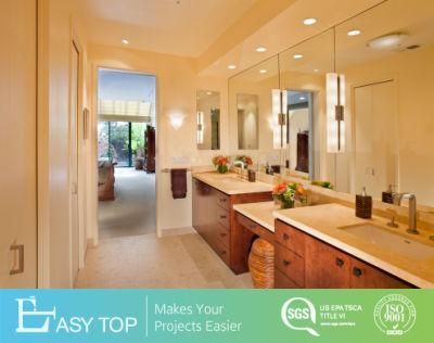 Wholesale MDF Melamine Modern Furniture Mirror Cabinet Bathroom Vanity