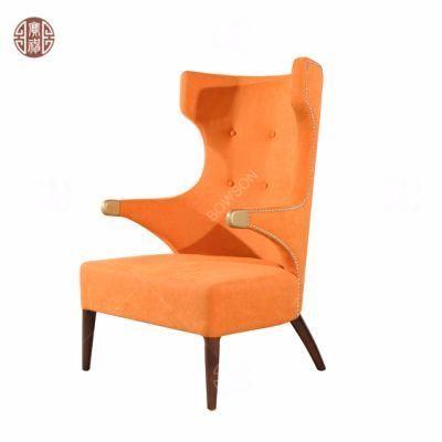Customized Modern Style Hotel Furniture Leisure Big chair Single Sofa for Lobby
