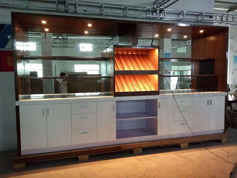 Newly Design Counter Bar Furniture LED Bar Counter