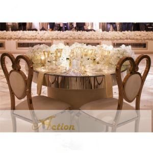 Love Shape Modern Hotel Leather Furniture Chairs for Wedding Banquet Used