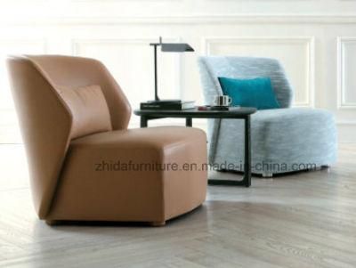 Genuine Leather Hotel Lobby Chair Living Room Chair Bedroom Chair