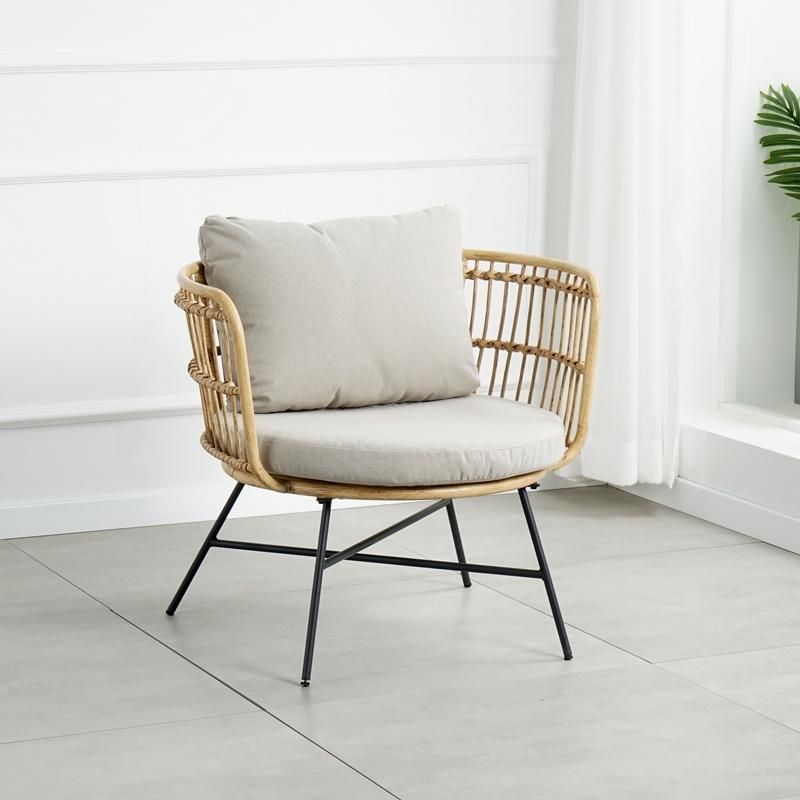 Modern Patio Chaise Lounge Woven Garden Wicker Rattan Chairs