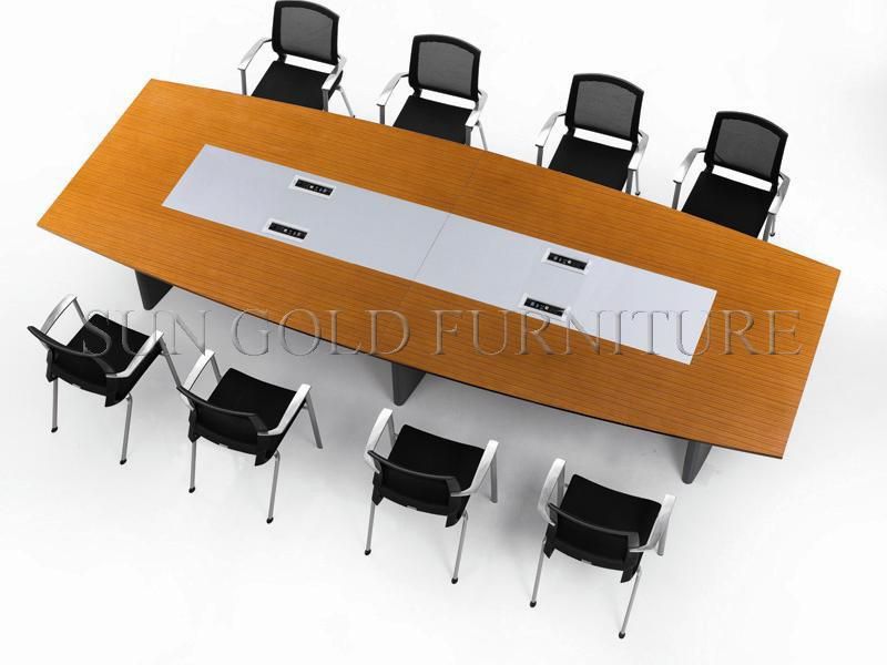 Modern Style High Grade Melamine Board Meeting Table (SZ-MT031)