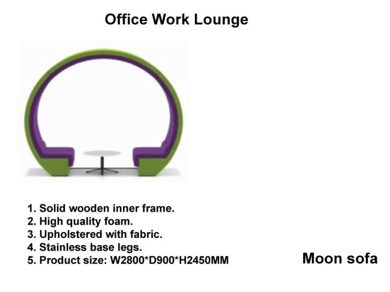 Modern Furniture Soft Seating Office Work Lounge Office Phone Booth