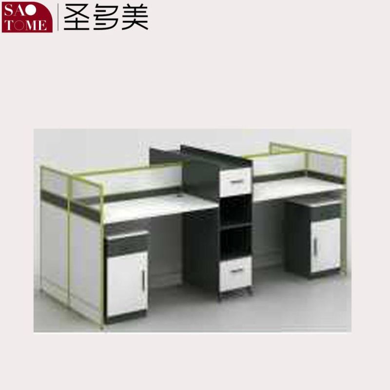 Modern Office Furniture Computer Desk with 2-Person Office Desk