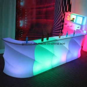 Elegant Event Lighting Plastic LED Movable Bar Counter