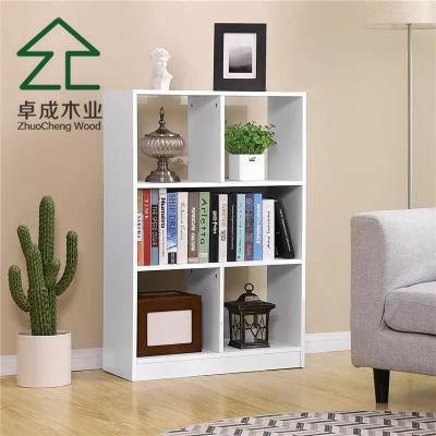 Three Tier Showcase England Style Small Sliding Multi-Level Seat Bookcase