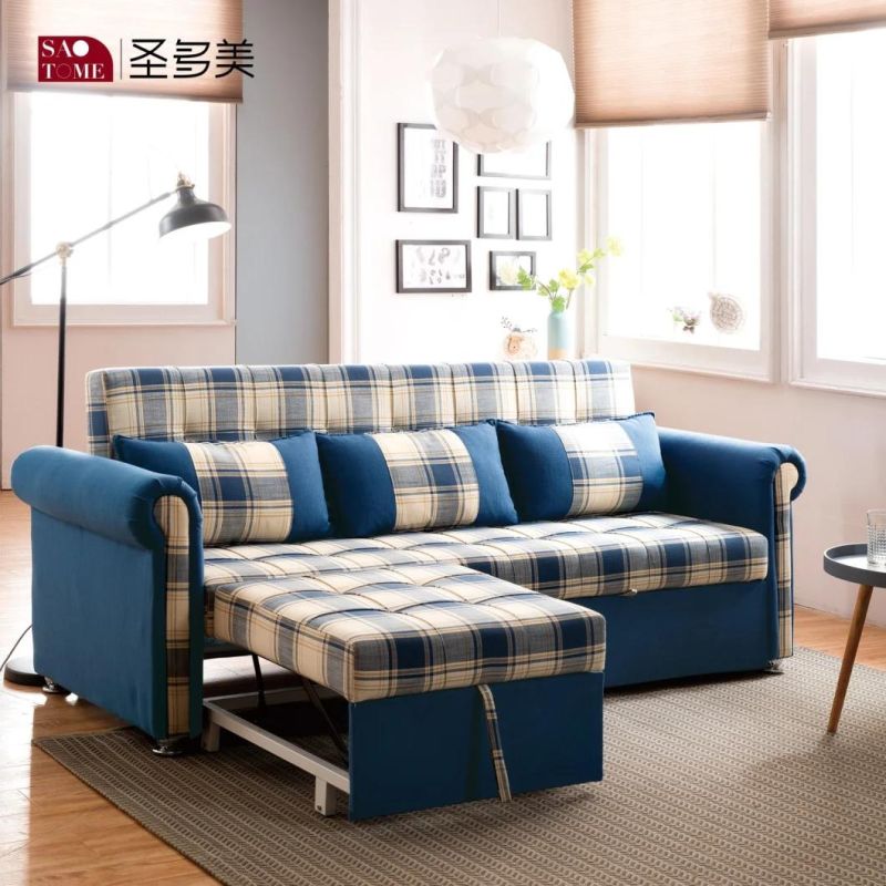 Sectional Velvet Upholstered Sofa 3 Seat Sofa