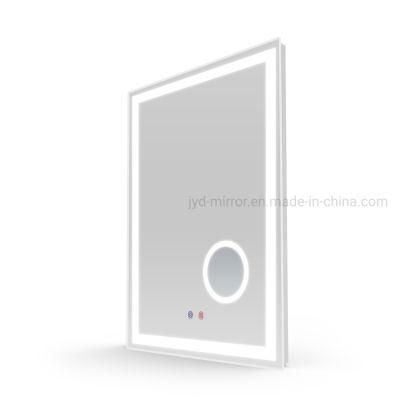 Bathroom Design Rectangle Smart Mirror with 5X Magnifying