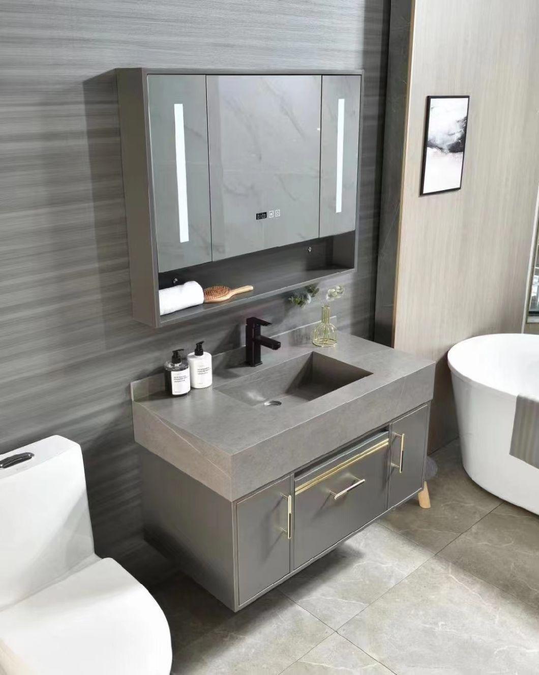 2022 China Customized Melamine Bathroom Vanity with