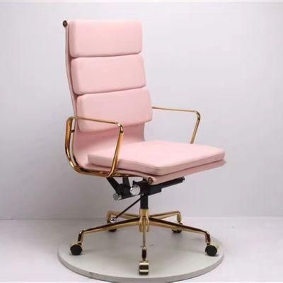 High Back Swivel Leather Eames Office Chair