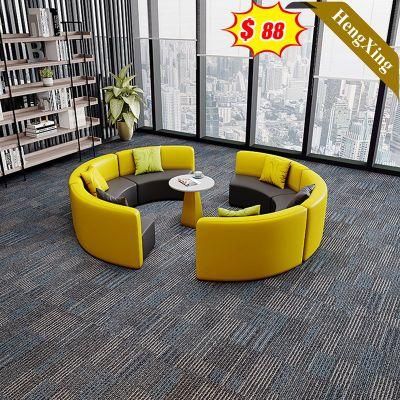 Leisure Sofa Office Furniture Reception Room Waiting Room Sofa Set Round Couch