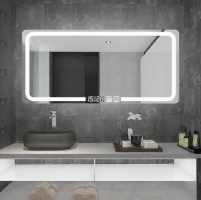 Wholesale Modern Hotel Illuminated Lighted LED Bathroom Vanity Smart Mirror with Defogger