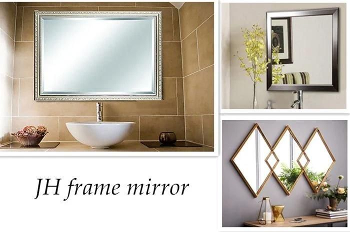 Matt C Edge Silver Bathroom Mirror