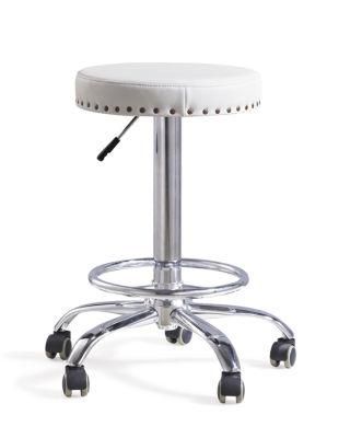 Modern Beauty Salon Furniture Swivel Adjustable Hydraulic Rolling Stool