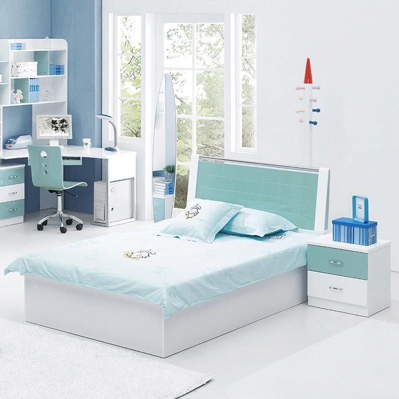 Wholesale Single Kids Bed Home Furniture Wooden Kid′s Bedroom Furniture
