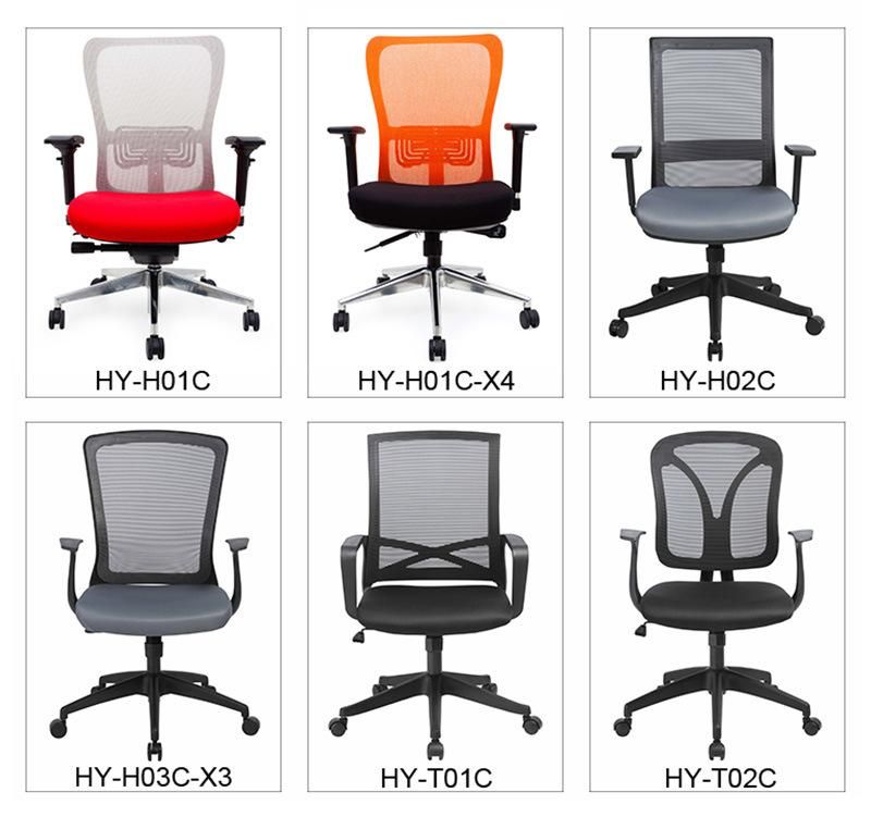 Modern High Back Executive Mesh Office Chair with Headrest