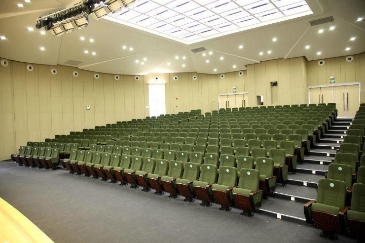 Stadium School Church Auditorium Hall Chair with Microphone Seat