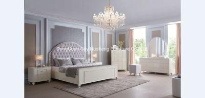 Bedroom Furniture Set with Wooden Bed From Chinese Furniture Factory