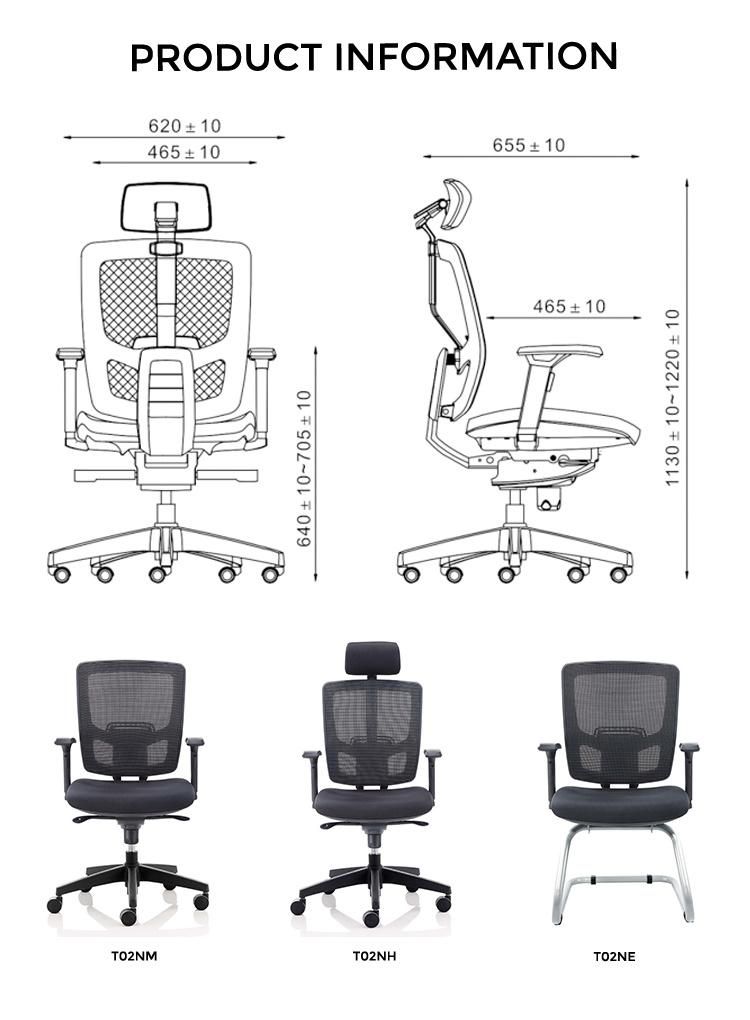 Ergonomically Designed Modern Office Furniture Chair