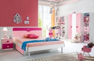 Wooden Kids Bed, Kids Bedroom Kids Furniture (8866)