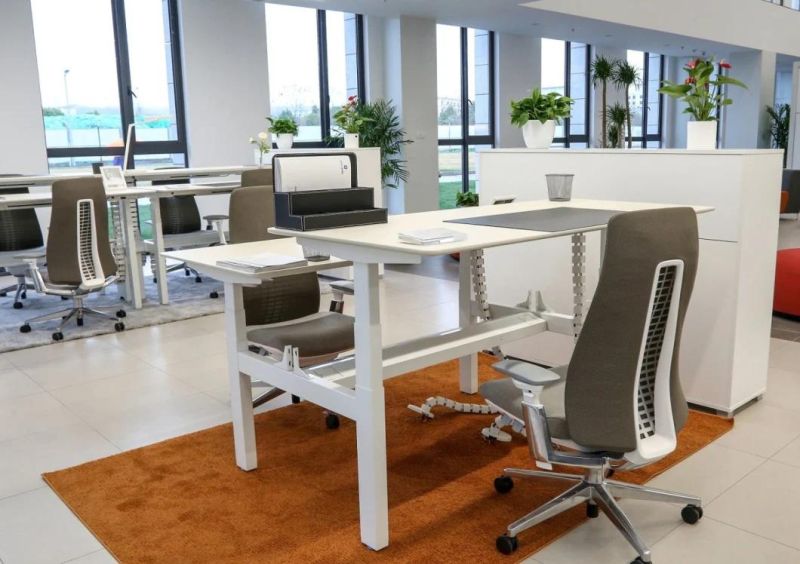 Hot Sale Height Adjustable Modern Office Frame High Quality Standing Table Adjustable Desk Office Desk
