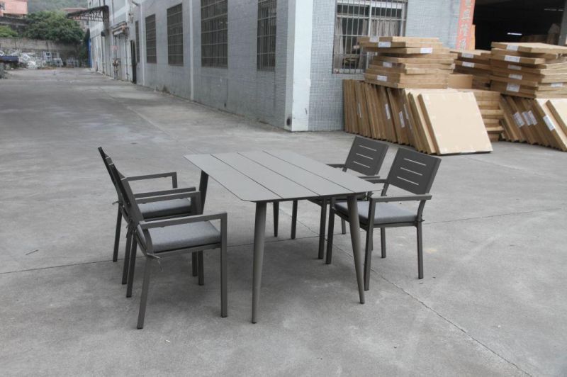 Hot Room OEM Foshan Modern Furniture Outside Table Small Outdoor Dining Set