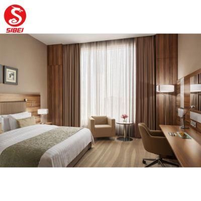 Modern Style 5 Star Interior Luxury Twin Beds Hotel Furniture Bedroom Sets