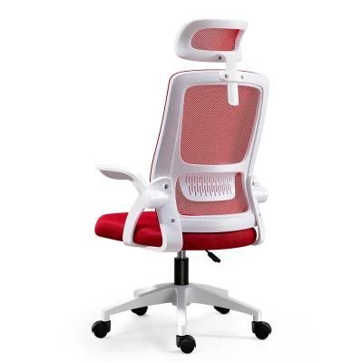 Cheap Executive Ergonomic Comfortable Flip-up Arms Adjustable Sillas PARA Oficina Mesh Office Computer Swivel Chair