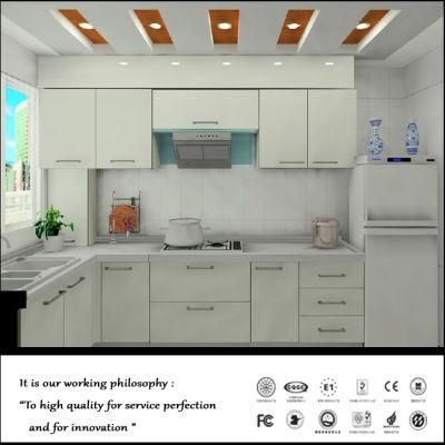 New Glossy Customized Modular Kitchen Furniture