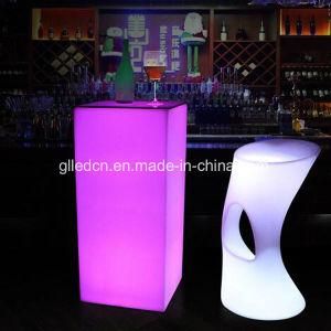 LED Nail Bar Furniture Lighting Tables for Events